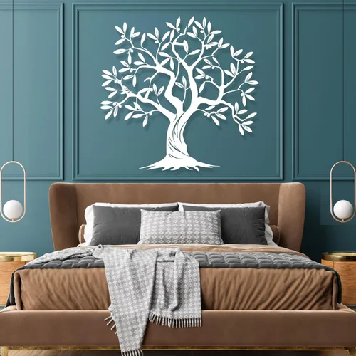 Miniatura 7 de Arte de pared de metal árbol de la vida, decoración de pared de árbol genealógico, arte de pared de árbol de metal, árbol de arte metálico