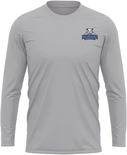Miniatura 396 de Camisa deportiva de manga larga oficial de la NCAA Collegiate para hombre, con logotipo en el pecho izquierdo, colección Athletic Heather