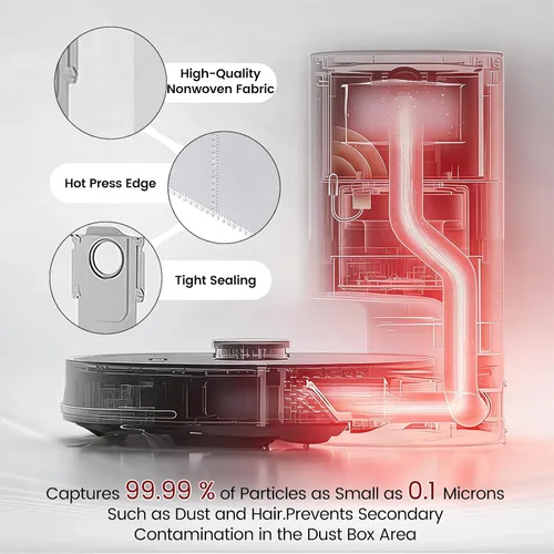 Miniatura 7 de Kit de accesorios de 24 piezas para Roborock Q7 M5+, Q7 L5+, robot aspirador, 1 cepillo principal, 4 filtros, 4 almohadillas de fregona, 6 cepillos