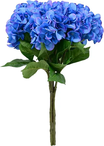 Miniatura 31 de Flores artificiales/falsas/sintéticas, rosas con 2 flores, coral, 10 unidades para bodas, hogar, fiestas, restaurantes