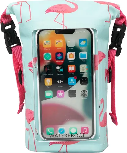 Miniatura 2 de geckobrands Bolsa impermeable para teléfono con bolsa seca de 2 L y correa ajustable, protege tu teléfono y objetos de valor mientras estás