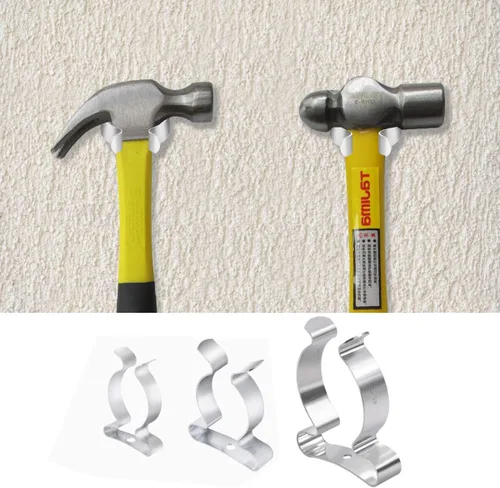 Miniatura 8 de 3-H Paquete de 2 soportes para ganchos de barco, clips de resorte de 1 1/2 pulgadas, 4 unidades, clips de rizo de resorte de 5/8 pulgadas