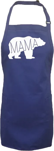 Miniatura 4 de zerogravitee Delantal Mama Bear con 2 bolsillos de parche