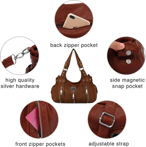 Miniatura 24 de Scarleton: Bolso de mano para mujer, monederos para mujer, bolsos de hombro para mujer, H1292