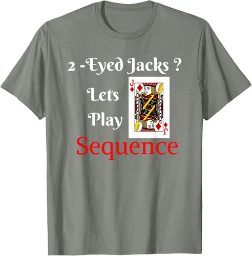 Miniatura 33 de Camiseta divertida con texto en inglés "I Have 2-Eyed Jacks Lets Play A Card Board Game