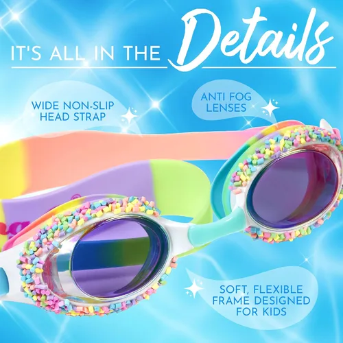 Miniatura 4 de Bling2o - Gafas de natación de silicona para niños pequeños