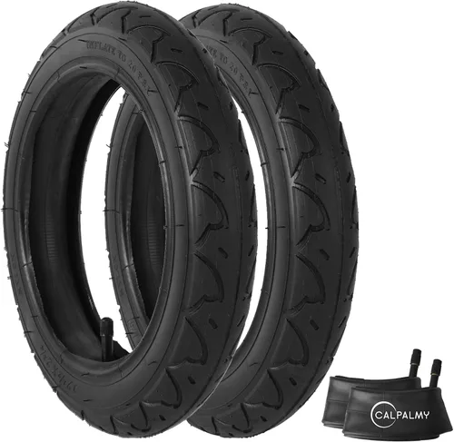 Miniatura 8 de CALPALMY (2 Sets) 12"/14"/16"/18"/20" Bike Replacement Tires and Inner Tubes for MTB, BMX, Kids Bike - Compatible with RoyalBaby, Joystar, Dynacraft