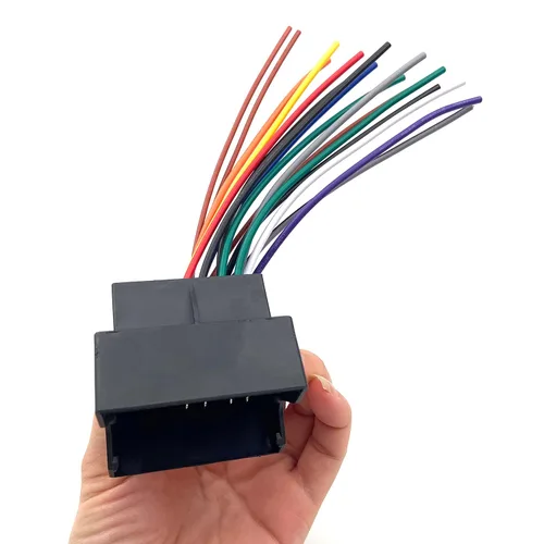 Miniatura 5 de Arnés de cableado de radio estéreo con adaptador de antena de repuesto para Volkswagen, VW, BMW, Audi Reemplazo del mercado de accesorios Instalar