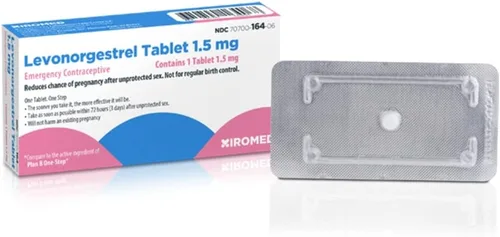 Xiromed Píldora Anticonceptiva de Emergencia para Mujeres - 1.5 mg Tableta de Levonorgestrel - Reduce la Posibilidad de Embarazo Después de