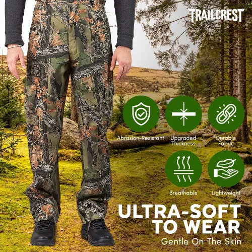 Miniatura 5 de TrailCrest Pantalones tácticos de senderismo de caza para hombre