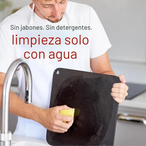 Miniatura 6 de Pizza Steel PRO de Hans Grill Hoja cuadrada para hornear de metal conductivo XL (1/4 de pulgada de grosor) para cocinar pizzas en horno