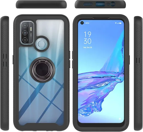 Miniatura 30 de Funda compatible con Xiaomi Poco M5s 4G, compatible con Redmi Note 10 4G / Note 10S 4G / Note 11 SE (India), funda para teléfono 3 en 1, color azul