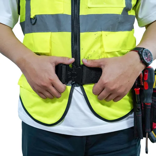 Miniatura 6 de MELOTOUGH Cinturón de herramientas de trabajo de tela de nailon de 2 pulgadas para hombres con hebilla de metal resistente de liberación rápida
