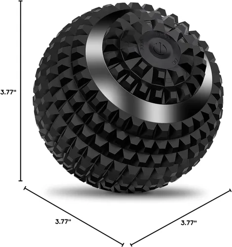 Miniatura 8 de Uppye Masajeador de bola vibratoria, bola de lacrosse de alta intensidad de 4 velocidades, pelota de movilidad para recuperación de entrenamiento