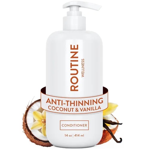 Routine Wellness Acondicionador Profundo Anti-Adelgazamiento para Cabello Fino - Bloqueador DHT para la Pérdida de Cabello en Hombres y Mujeres -