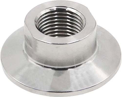 HFS (R) 1.5 "Tri Clamp a 3/4" NPT Hembra FNPT Rosca Sanitaria Tubería de Acero Inoxidable 304 (1.5" TC-3/4" FNPT)