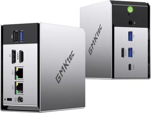 Miniatura 11 de GMKtec K15 AI Mini PC Oculink Intel Ultra 5 125U Procesador 16GB DDR5 1T SSD, computadora de escritorio AI Boost, expansión de almacenamiento 3X M.2