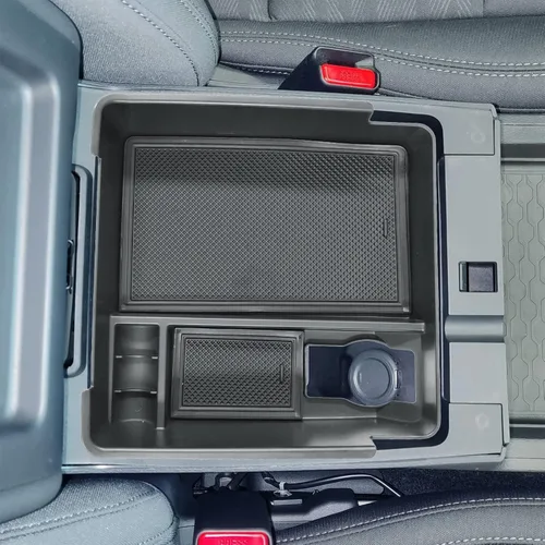 Miniatura 5 de EDBETOS Bandeja organizadora de consola central compatible con Nissan Frontier 2022 2023 2024 2025 2026, accesorios para camioneta, caja