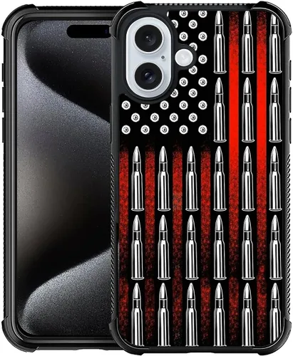 Miniatura 113 de Funda compatible con iPhone X/XS, diseño de bandera estadounidense de béisbol, TPU suave, a prueba de golpes, de vidrio templado, para iPhone X/XS