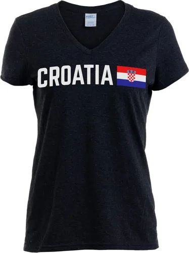 Miniatura 125 de Nations of the World - Camiseta con cuello en V para mujer