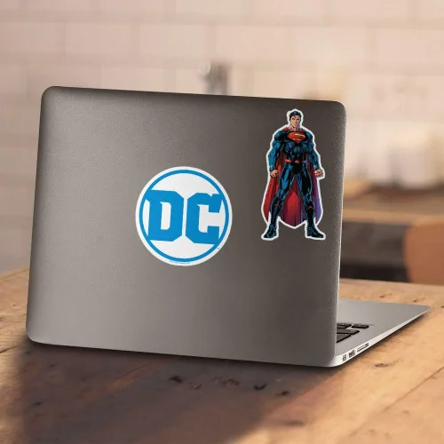Miniatura 5 de Popfunk Camiseta y pegatinas con logotipo de Superman