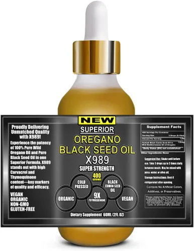Miniatura 9 de Mezcla mineral húmica fúlvica – 580 porciones Paquete X935 suplemento de ácido húmico y fúlvico + aceite de orégano X989 con aceite de semilla
