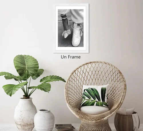 Miniatura 2 de Póster feminista de moda para adolescentes y niñas, impresión femenina en blanco y negro, cuadro de lienzo ecléctico para decoración de pared