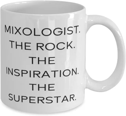 Miniatura 2 de Gag Mixologist - Taza mezcladora de 11 oz y 15 onzas, mezclólogo, The Rock. The Inspiration, taza brillante para compañeros de trabajo de amigos