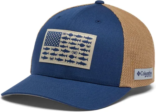 Miniatura 117 de Columbia Gorra de Béisbol de Malla con Logotipo PFG Unisex para Adultos