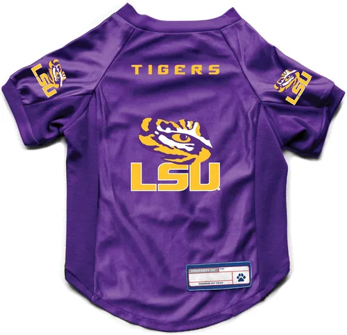 Miniatura 49 de Littlearth Camiseta elástica para mascotas de la NCAA de Alabama Crimson Tide, color del equipo, talla XS