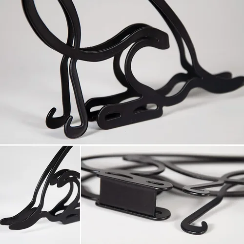 Miniatura 5 de Escultura de pared de arte minimalista para perro, alambre de metal abstracto, línea geométrica, dibujo, estatua de arte (Beagle)