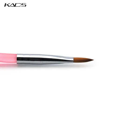 Miniatura 4 de KADS Kolinsky - Brocha de uñas acrílicas, diseño profesional de uñas, pincel para esmalte (2#)