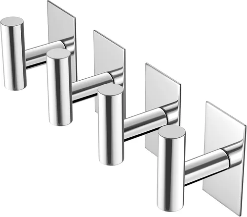 Miniatura 6 de VAEHOLD - Ganchos adhesivos de pared para toallas, resistentes, impermeables, para colgar abrigos, ropa, gancho de pared para armario para cocina