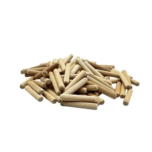 Miniatura 18 de 3/8" x 1 1/2" - Paquete de 500 pasadores de madera - Secados al horno, estriados y biselados (3/8" x 1 1/2", 500 unidades)