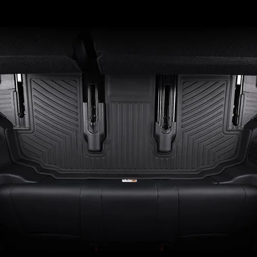 Miniatura 5 de Alfombrillas para Toyota Highlander 7 asientos 2014-2019, accesorios de protección para todo tipo de clima, juego completo de forros personalizados