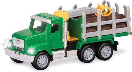 Miniatura 12 de DRIVEN by Battat Camión volquete micro - Camión volquete de juguete con luces, sonidos y piezas móviles para niños de 3 años en adelante