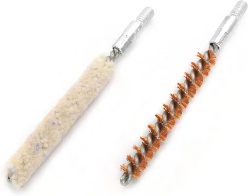 Miniatura 2 de Kit de 10 Cepillos/Hisopos para Ánima, Cepillos de Limpieza para Ánima de Escopeta/Pistola (.25 Cal)