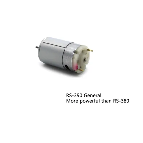 Miniatura 3 de CHANCS RS390 Motor eléctrico DC 6V 14000RPM 12 engranajes motor para coche de juguete accesorio de tres ruedas motocicleta cochecito con reemplazo