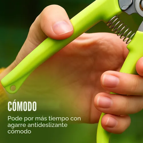 Miniatura 6 de Tijeras de podar ultra afiladas para setos – Corta 3 veces más fácil, apertura de doble tamaño, podadoras para manos débiles con artritis, podadora