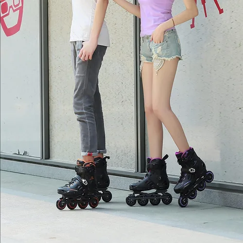 Miniatura 6 de Patines en línea para hombres y mujeres para adultos, rendimiento físico, patines en línea profesionales, unisex, para niños y jóvenes, ideales