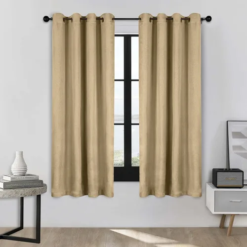 Miniatura 40 de Superior Linen Semi Blackout Curtains, Room Darkening, Bedroom, Drapes, Kitchen, Living Room Window Accents, Sun Blocking, Grommet Header, Classic