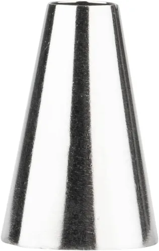 Miniatura 6 de Restaurantware Pastry Tek Punta de tubería, 1 punta redonda redonda para glaseado – #12, resistente a la corrosión, punta de glaseado de acero