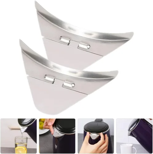 Miniatura 6 de Zerodeko 2 cubiertas para boquilla de hervidor de agua, tapas para boquilla de hervidor eléctrico, cubiertas antisalpicaduras, cubierta