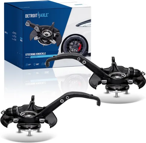 Miniatura 14 de Detroit Axle - Kit de nudillos delanteros e izquierdos RWD para Chevrolet GMC Silverado Suburban Sierra 1500 Avalanche Tahoe Yukon Cadillac Escalade