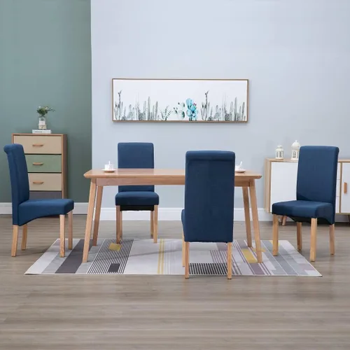 Miniatura 15 de Dining Chairs 2 Pcs Black Fabric,Living Room Dining Chairs,Counter Dining Chairs Suitable for Daily Dining Or Special Events Such As Meetings