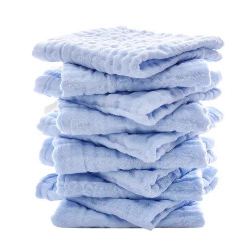 Miniatura 7 de MUKIN Toallitas para bebé, toallitas de algodón natural para bebé, toalla suave para la cara del bebé recién nacido para piel sensible, registro