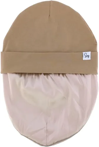 Miniatura 198 de Gorro de punto para recién nacido, para niños y niñas, con forro de satén sedoso, gorro para niños pequeños