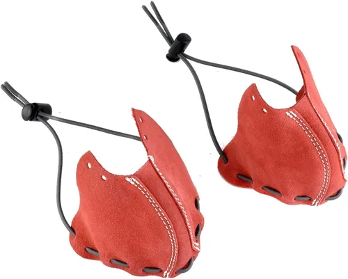 Miniatura 12 de WIFA - Gorras protectoras para patines - Punteras de cuero, protectores con cordón de goma, patines de ruedas, Derby Naranja