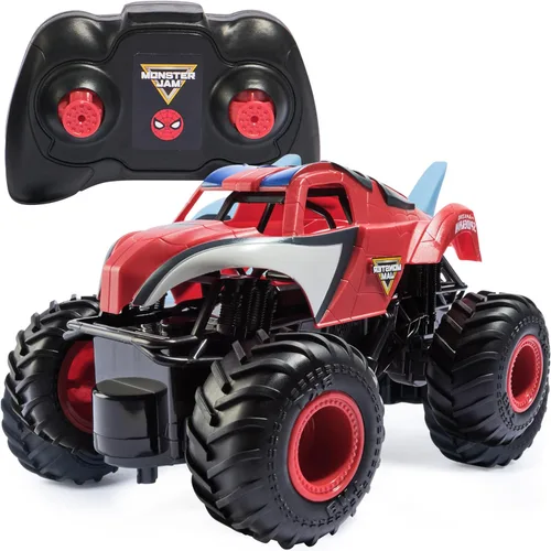 Miniatura 7 de Monster Jam - Camión monstruo de control remoto oficial Grave Digger, escala 1:24, 2,4 GHz, juguetes para niños y niñas a partir de 4 años