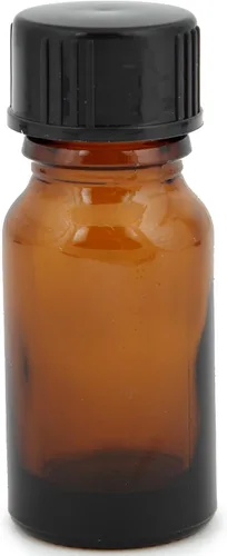 Miniatura 6 de Vivaplex, 24, Amber, 0.3 fl oz (1/3 oz) botellas de vidrio, con tapas